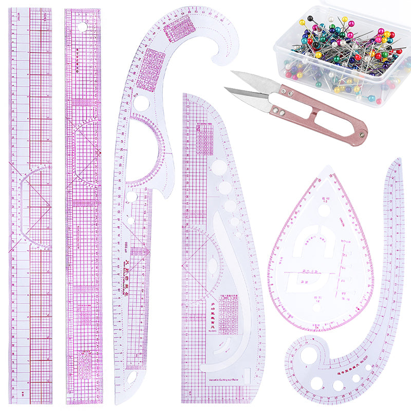 Sewing Rulers with Craft Accessories