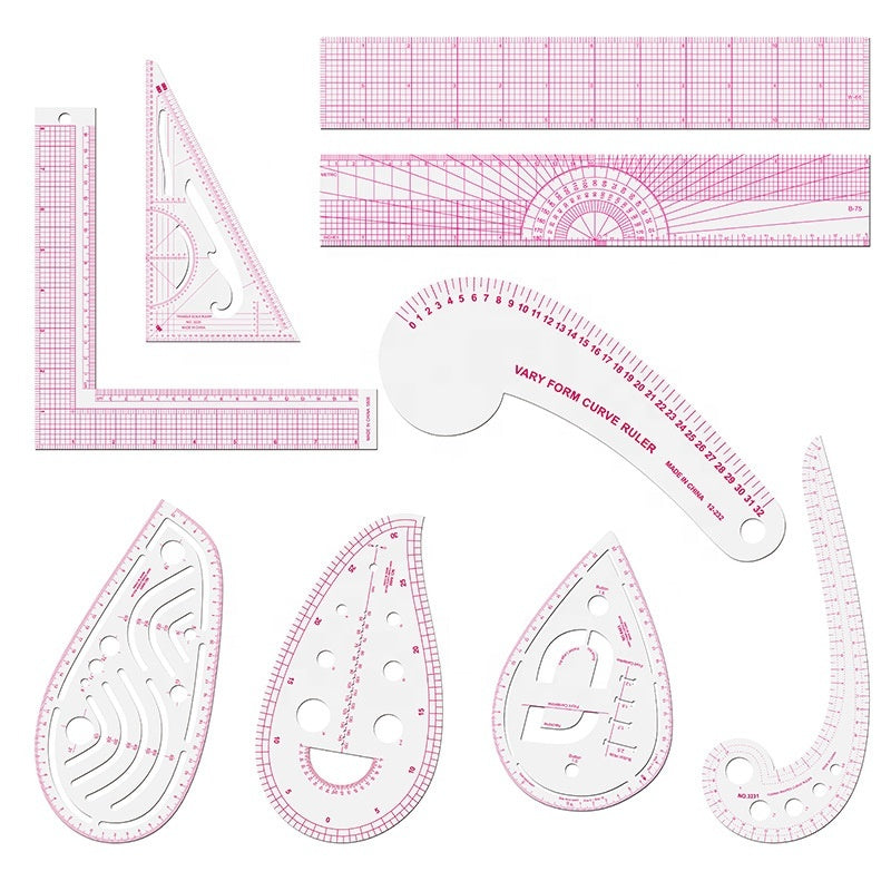 Dressmaking Curve Ruler Set