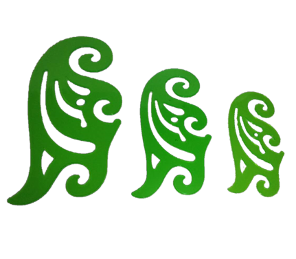 Green French Curve Templates